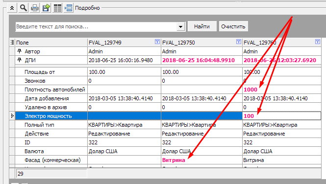 Аудит дій користувачів в програмі по нерухомості Квартал ПРО
