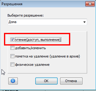 користувачі і права